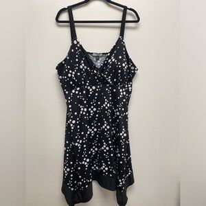 4 for $25 🖤 Cache Creek Polka Dot Sleeveless Dress 🤍2X